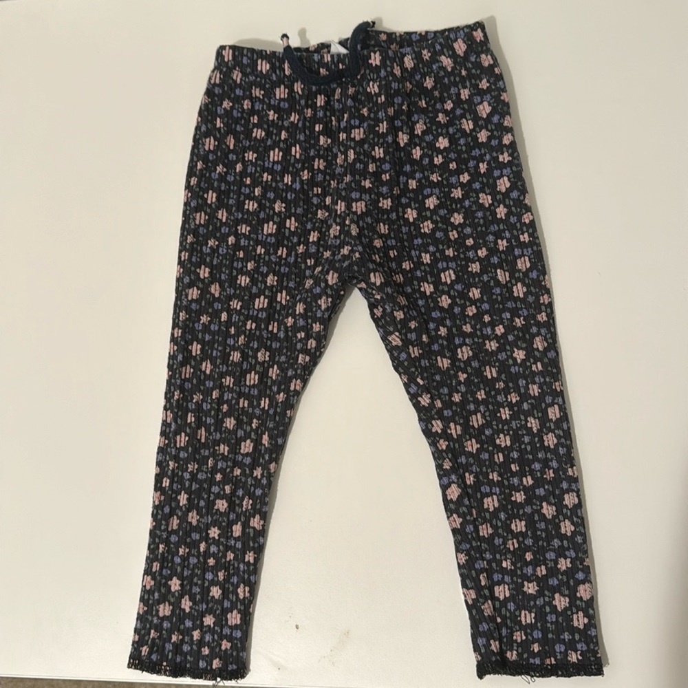 Flowered leggings